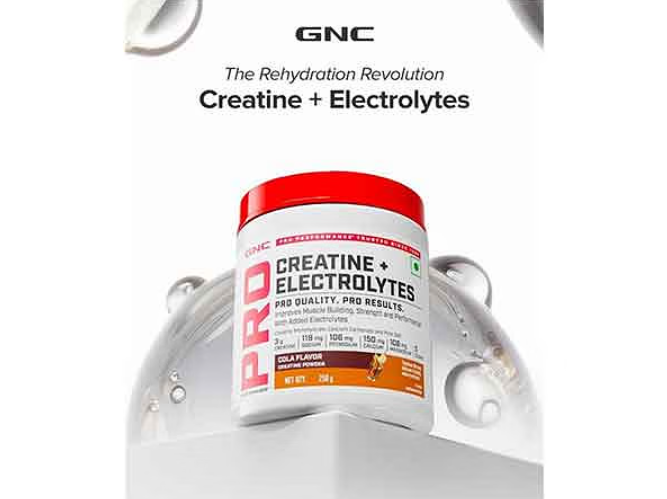 GNC India Launches Creatine + Electrolytes: A Revolutionary Hydration-Focused Performance Formula