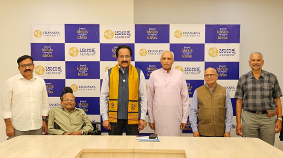 Dr. S. Somanath Assumes Office as Chancellor of Chanakya University; Reconstituted Board of Governors Announced
