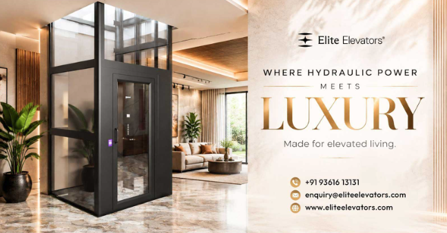 Elite Elevators Advances Hydraulic Lift Technology for Indian Homes